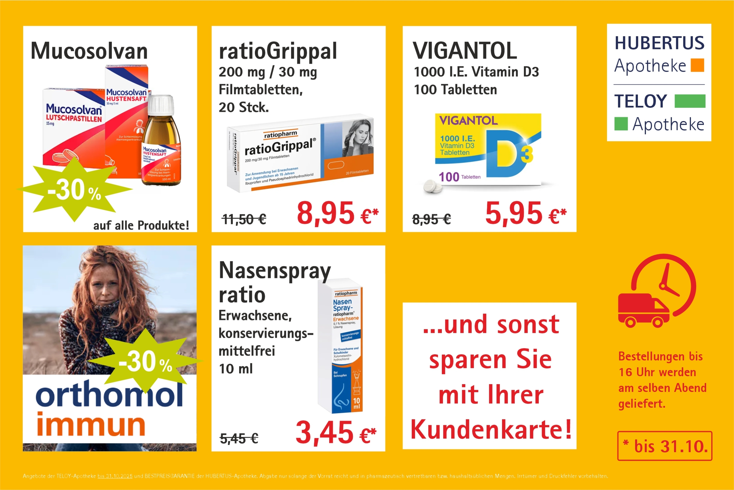 Top-Angebote für September und Oktober 2025