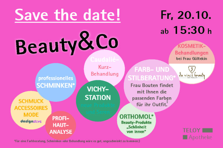 Beauty&Co – Save the date