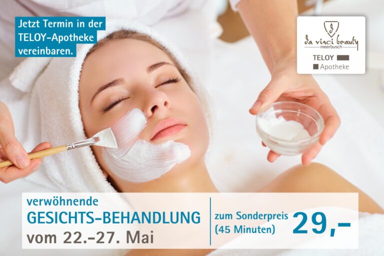 Verwöhnbehandlung für Ihre Haut