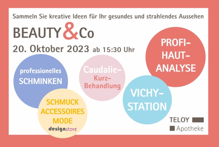 Beauty&Co-Kosmetikaktion in der TELOY-Apotheke
