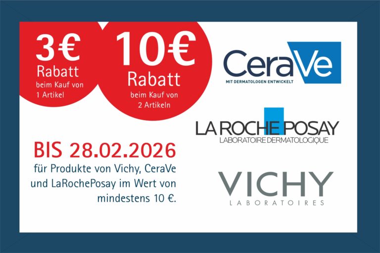 RochePosay – Cerave – VICHY