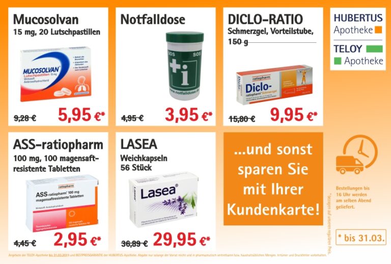 Top-Angebote Februar und März