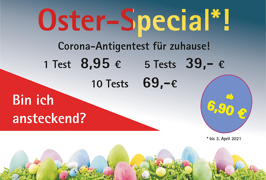 Corona Schnelltest Angebot