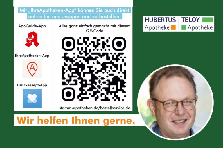 eRezepte per App zu uns