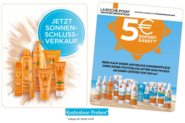 Sonnenschutz-Rabatt