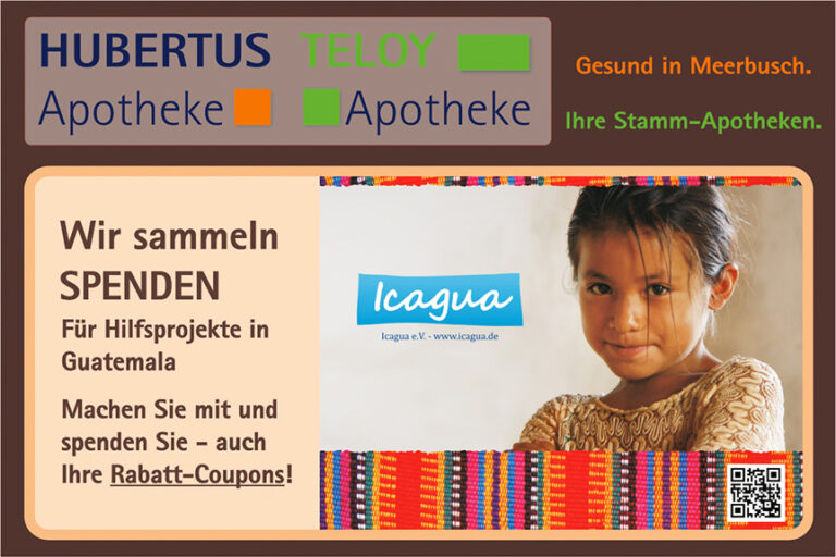 Spendenaktion ICAGUA 2019