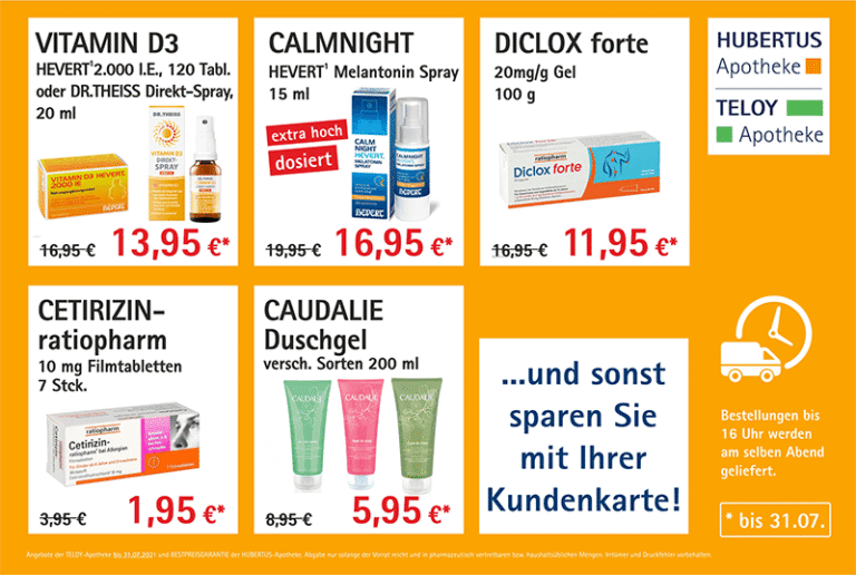 Stamm Apotheken Angebote im Mai