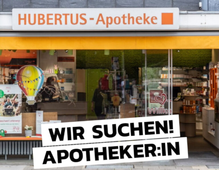 Apotheker:in (m/w/d) in Voll- oder Teilzeit gesucht – jetzt bewerben!