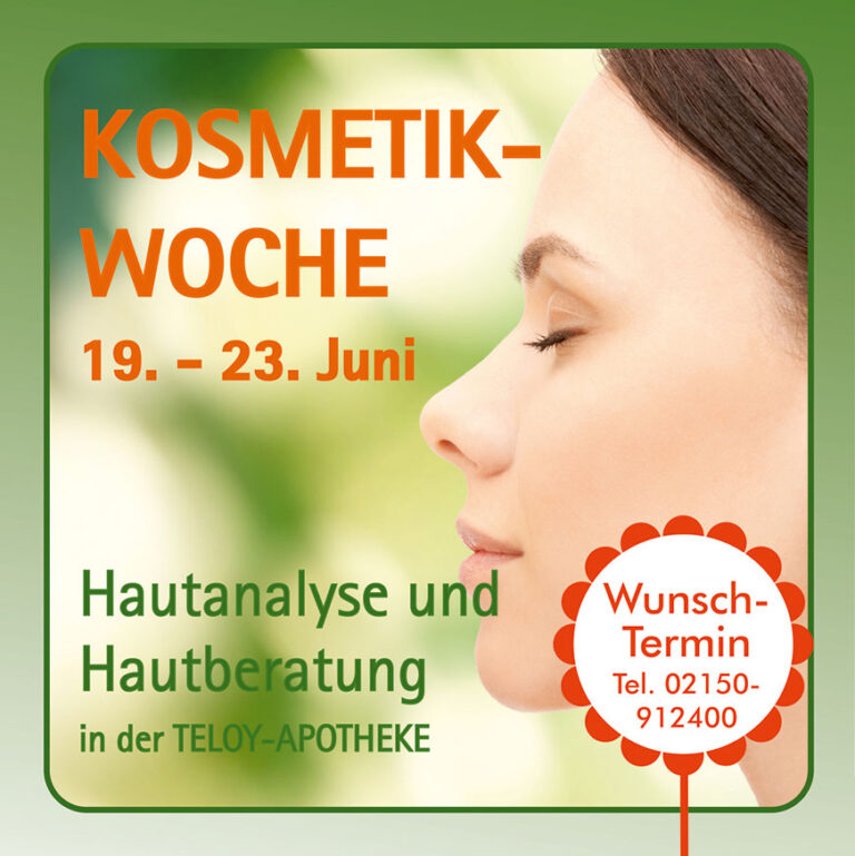 Kosmetikwoche in der TELOY-Apotheke